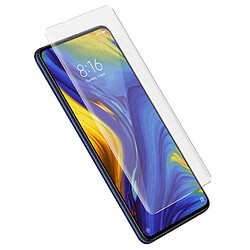 Film Mi Mix 3 Verre trempé 9H Incurvés Ultra-fin Muvit Transparent