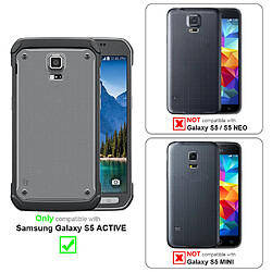 Cadorabo Verre trempé Samsung Galaxy S5 ACTIVE Film Protection