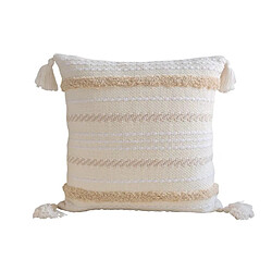 P17 45 * 45cm Taie d'oreiller glucides tissé à la main jaune tissé à la main Sous style nordique coussin de coussin salon canapé coussin couvercle