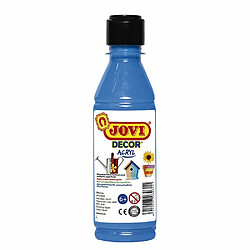 Jovi jovidecor, Pot de Peinture, Couleur Bleu Cyan (68021)