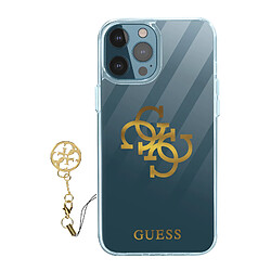 Guess Maroquinerie Coque 4G Guess iPhone 12 Pro Max Or