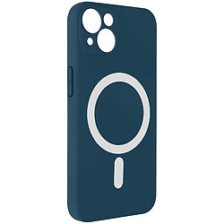 Avizar Coque MagSafe iPhone 13 Soft Touch Bleu