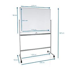 Acheter Tableau blanc MULTIBOARD I magnétiques blanc / argent hjh OFFICE