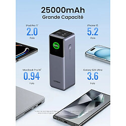 Avis SANAG Nexode Batterie Externe 25000Mah 200W Power Bank Usb C Charge Rapide De 3 Ports Pd Qc 3.0 Écran Numérique Compatible Avec Iphone 16 Plus Pro 15 Galaxy S24 Ultra Macbook Pro Air Ipad Pro