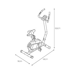 Acheter Vélo d'Appartement Keboo Serie 900 Magnétique Fréquence Cardiaque 16 Nivaux, Siège Réglable et Moniteur LCD