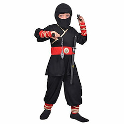 Ludendo Déguisement Ninja avec accessoires 8-10 ans