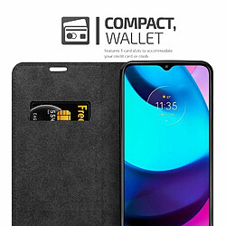 Avis Cadorabo Coque Motorola MOTO E20 / E30 / E40 Etui en Brun