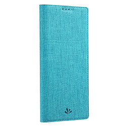 Etui en PU VILI fermeture automatique magnétique avec support et porte-carte bleu pour votre Xiaomi 11T/11T Pro