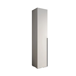 Abiks Meble Armoire Inova 1 À Portes Battantes 236,7/50/47 1 Portes (bianco/nero)