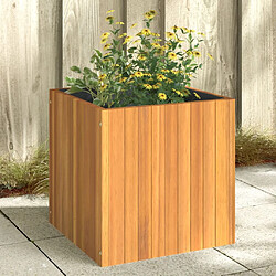 vidaXL Jardinière 45x45x45 cm bois massif d'acacia