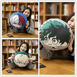 Universal 35 cm Créatif Cartoon My Hero Academia Pandi mignon Pet de confort de poupée ronde confortable Cadeau de poupée