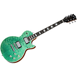 Les Paul Modern Figured Seafoam Green + Etui Gibson