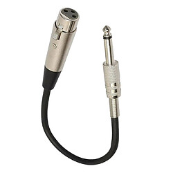 Avis Câble D'instrument XLR 3 Broches à 6,35 Mm Femelle Jack Mono Jack 1,5 M