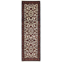 Vidal Tapis de couloir en laine 246x70 beige Bidjar pas cher