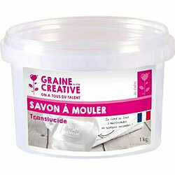 Graines Creatives Blocs de savon à mouler transparent 1 kg