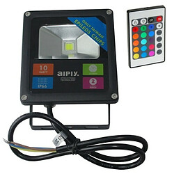 Tradex BEAMLIGHT 10w SLIM RGB AIPIY HIGH BRIGHTNESS MULTICOLOR REMOTE CONTROLLER