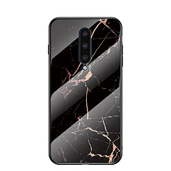 Coque en TPU combo motif marbre noir/or pour votre OnePlus 8