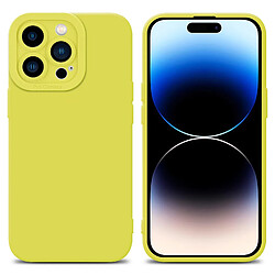 Cadorabo Coque iPhone 14 PRO MAX Etui en Jaune