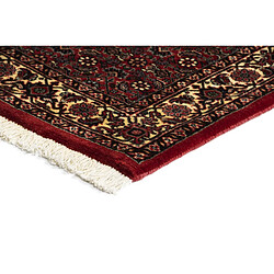 Avis Vidal Tapis de couloir en laine 308x85 rouge Bidjar