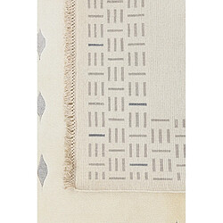 Avis Vidal Tapis de laine 246x170 beige Darya