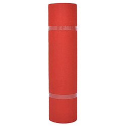 vidaXL Tapis pour exposition 1,2x12 m Rouge