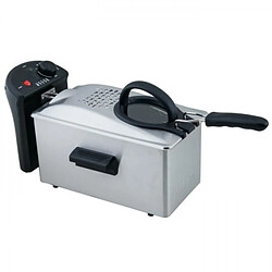 Friteuse Electrique HKoeNIG - DFX300 - 3 L - 2100 W - Acier inoxydable