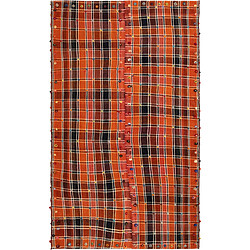 Vidal Tapis de laine 225x137 orange Jajim