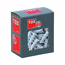 TOX 068101231 Lot de 50 tampons spirale pour placoplâtre 50 chevilles et 50 vis 32 mm