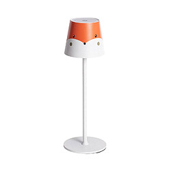 Ledkia Lampe à Poser LED Portable 3W Anisa Métal avec Batterie Rechargeable USB Orange