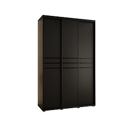 Abiks Meble Armoire Davos 10 À Portes Coulissantes 235,2/150/45 3 Portes