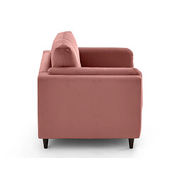 Lisa Design Brooke - fauteuil en velours pieds en bois