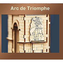 Universal Jeu de puzzle 3D en bois Arc de Triomphe Modèle Jouets Cadeaux pour enfants Puzzle (Or)