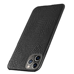 Avis Wewoo Coque Rigide Pour iPhone 11 Pro Crocodile antichoc Texture PC + Etui PU Noir