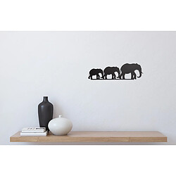 EPIKASA Décoration Murale en Métal Éléphant 4 pas cher