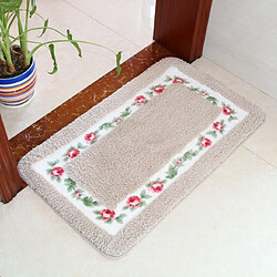 Wewoo Tapis de antidérapants de sol de de chambre à couchertaille 40X60CM Chameau Rectangle