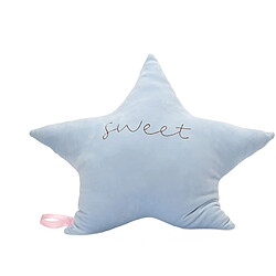 Universal Coussin bébé jouet douceur consolation étoile muet poupée peluche coussin décoratif de lit 45cm | Peluche