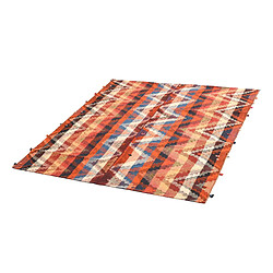 Acheter Vidal Tapis de laine 180x156 orange Jajim