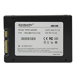 Acheter Wewoo Disques SSD externes Disque dur SSD 2,5 poucesArchitecture Flash MLCCapacité 480 Go