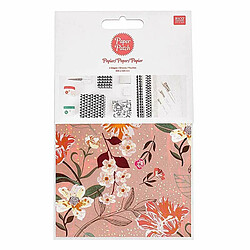 Rico Papier patch Rose motif floral 30 x 42 cm