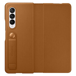 Acheter BIGBEN Folio en Cuir Marron pour Samsung Galaxy Z Fold 3 Samsung