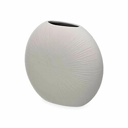 Gift Decor Vase Gris Céramique 29 x 26 x 11 cm (4 Unités) Circulaire