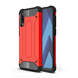 Wewoo Coque Renforcée Étui combiné TPU + PC pour Galaxy A70 rouge