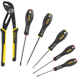 Avis Jeu de 6 Outils - - STANLEY FATMAX - FMHT0-62639 - Pince Multiprise a Verrouillage 250 mm + Tournevis Electricien + Phillips