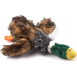 Jouet pour chien canard colvert, jouet pour chien grinçant, jouet en peluche à mâcher pour chien de petite taille et de taille moyenne - en stock