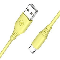 Avis Câble de données en silicone Tellur, USB vers Type-C, 3A, 1m, jaune