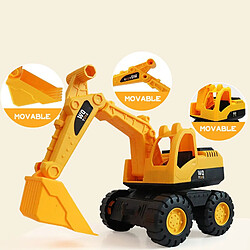 Avis Universal Véhicules, jouets, enfants, écrous, démontage, déchargement, travaux, camions, pelles, bulldozers, vis, jouets éducatifs pour hommes(Jaune)