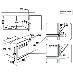 Avis Four multifonction 73l 60cm a+ pyrolyse inox - akzm8530ix - WHIRLPOOL