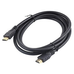 Avis Wewoo Cable HDMI Câble Full HD haute vitesse 4K x 2K 30AWG HDMI avec Ethernet audio / vidéo numérique avancé TV 4K x 2K connecté à l'ordinateur 19 + version cuivre étamé, longueur: 1,5 m