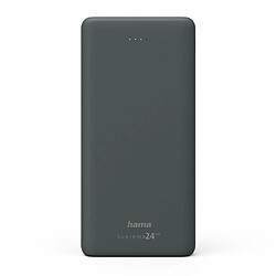 Avis Hama Powerbank Supreme 24000 mAh (Batterie Externe avec 1 USB C + 2 Ports USB A, Power Pack certifie, Batterie pour telephone Portable, Tablette, Haut-Parleur Bluetooth, etc., Chargeur Portable Petit