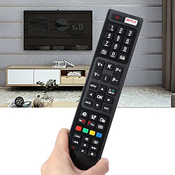 GUPBOO Télécommande pour Hitachi 4K HD Smart TV RC4848F NETFLIX 32HB6J61U